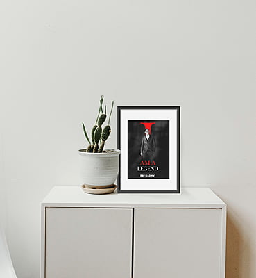 I am a Legend Poster -A4 Size