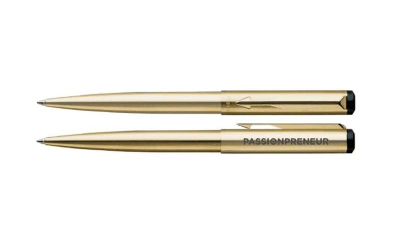 Vector Gold Passionprenuer Pen