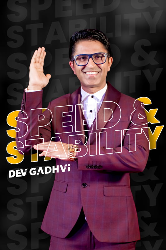 Speed & Stability Poster - A4 Size Speed & Stability Poster - A4 Size