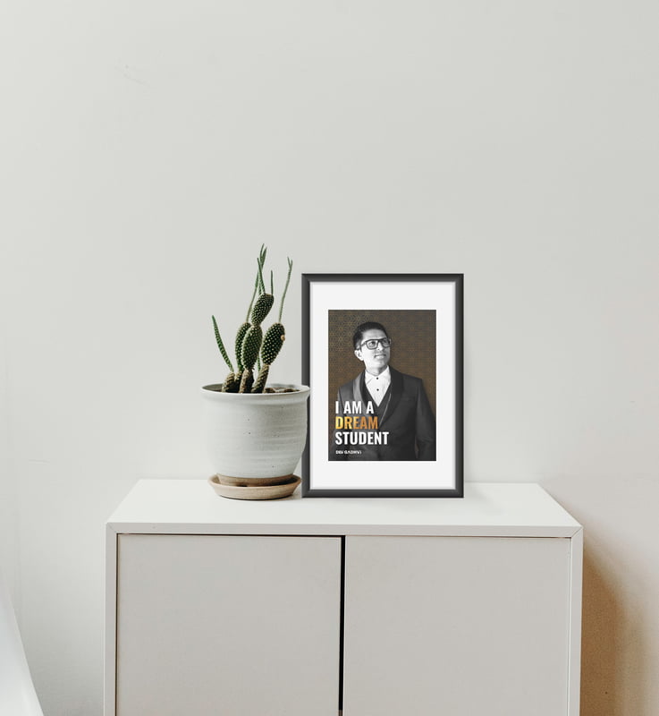 I am a Dream Student Poster - A4 Size I am a Dream Student Poster - A4 Size